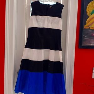 Kate Spade color block dress size 12